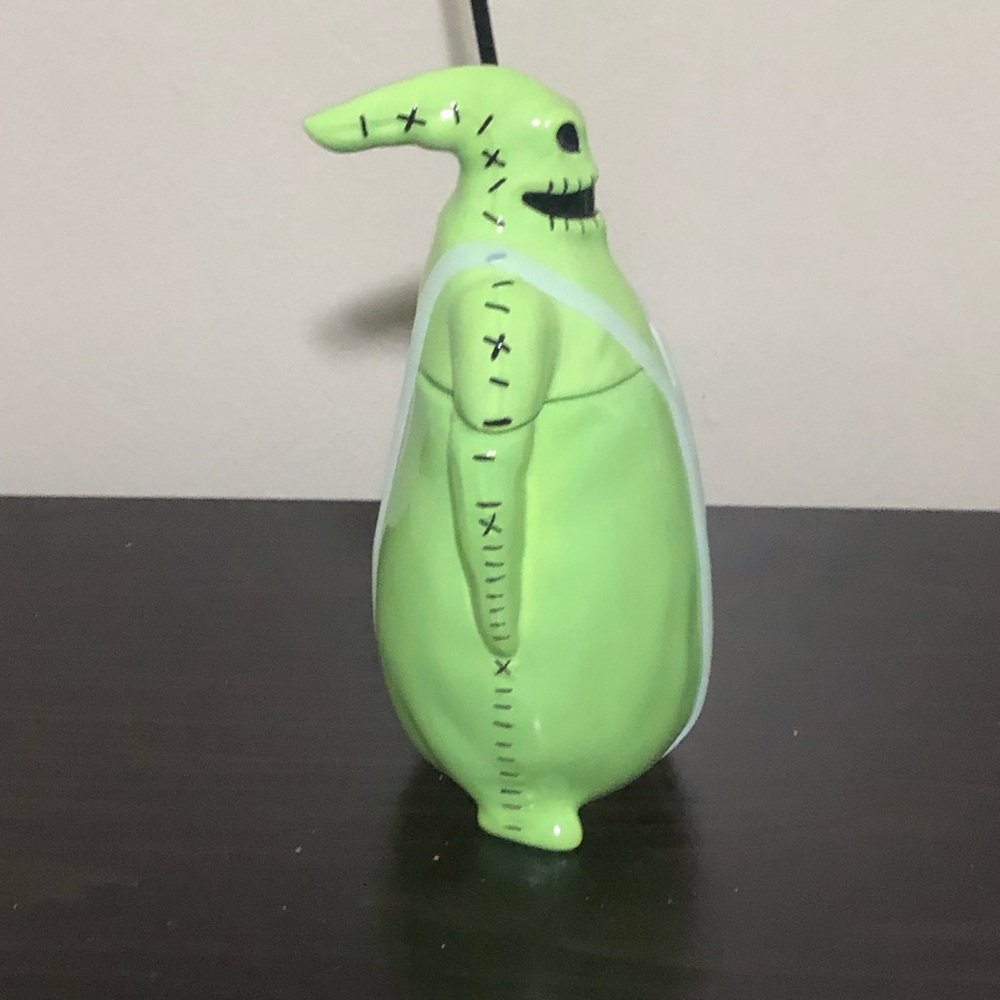 The Nightmare Before Christmas Oogie Boogie Canister, NWT , Neon Green - Picture 2 of 3